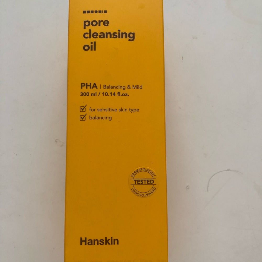 HANSKIN PORE CLEANSING OIL